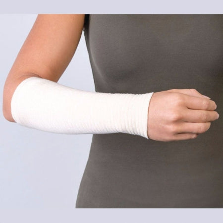 Patterson Medical Supply Elastic Tubular Support Bandage tg® grip II 3 Inch X 11 Yard Large Arm / Medium Ankle / Small Knee Pull On Natural NonSterile Size D Standard Compression - Roll of 1 - A4333-RL