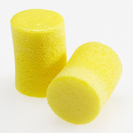 3M Ear Plugs 3M™ E-A-R™ Classic™ Cordless Regular Yellow - Case of 2000 - 390-1000-CS