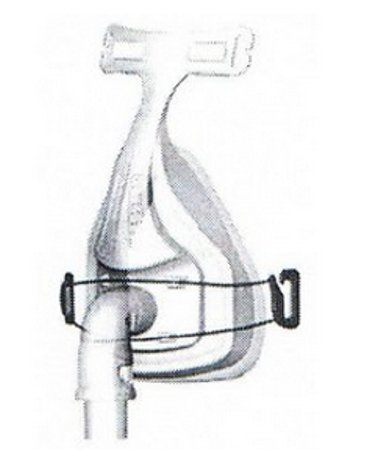 Fisher & Paykel CPAP Mask Kit CPAP Mask Forma™ Full Face Style Small Cushion - Each - 400HC552-EA
