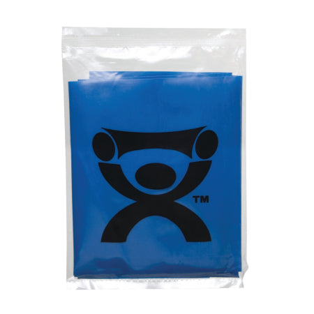 Fabrication Enterprises Exercise Resistance Band CanDo® Blue 5 Inch X 4 Foot Heavy Resistance - Each - 10-5604-EA