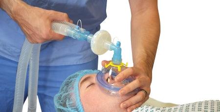 Flexicare Flexicare® Anesthesia Breathing Circuit Expandable Tube 96 Inch Tube Dual Limb Adult 3 Liter Bag Single Patient Use - Case of 20 - 038-01-833U-CS