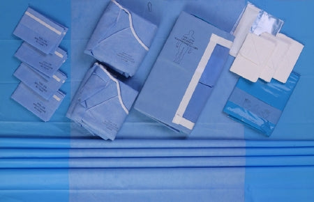 Welmed Abdominal Drape Pack - Case of 6 - 1250-2810-CS