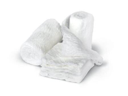 Medline Fluff Bandage Roll Bulkee II® 2-1/4 Inch X 3 Yard 1 per Pack Sterile 6-Ply Roll Shape - Case of 96 - NON25850-CS