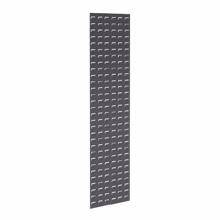 Akro-Mils Louvered Panel 18 X 61 Inch, 500 lbs., Grey, 16 Gauge Steel, Single-Sided, Wall Mount - Each - 30118-EA