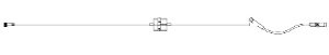 ICU Medical IV Extension Set Dial-A-Flo™ Macro Bore 18 Inch Tubing Without Filter NonSterile - Each - 11742-28-EA