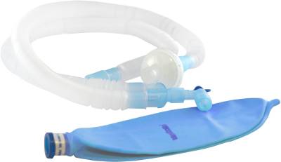 Flexicare Flexicare® Anesthesia Breathing Circuit Corrugated Tube 40 Inch Tube Dual Limb Adult 3 Liter Bag Single Patient Use - Case of 20 - 038-01-660U-CS