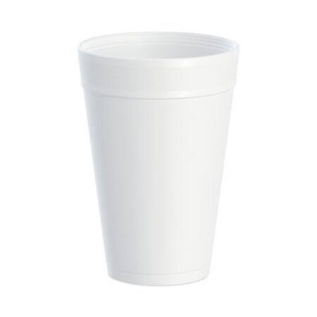 Dart® Foam Drink Cups, 32 oz, White, 25/Bag, 20 Bags/Carton - CT/1 - DCC-32TJ32-CT