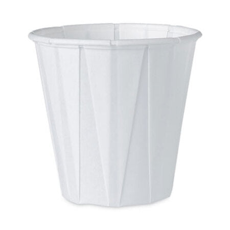 Solo® Paper Medical and Dental Treated Cups, 3.5 oz, White, 100/Bag, 50 Bags/Carton - CT/1 - SCC-450-CT