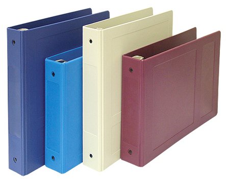 Omnimed Binder 3 Ring Forest Green 300 Sheets Side Opening - Each - 205009-FG3-EA
