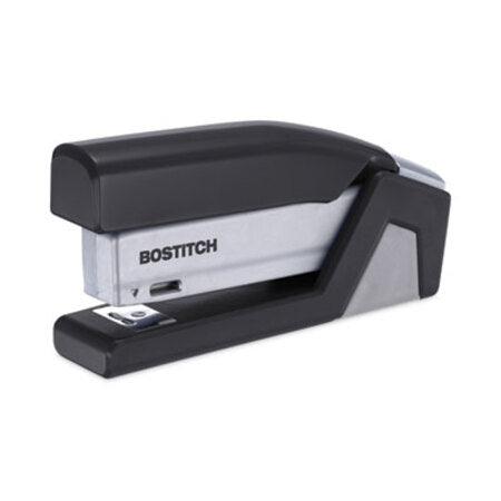 Bostitch® InJoy Spring-Powered Compact Stapler, 20-Sheet Capacity, Black - Each - ACI-1510-EA