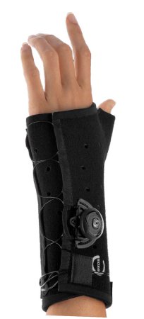 DJO Thumb Splint Exos® Small Boa® Lacing System Left Hand Black - Each - 231-41-1111-EA