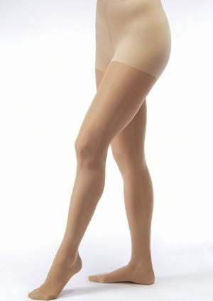 BSN Medical Compression Pantyhose JOBST® Ultrasheer Waist High X-Large Suntan Closed Toe - Pair - 122242-PR