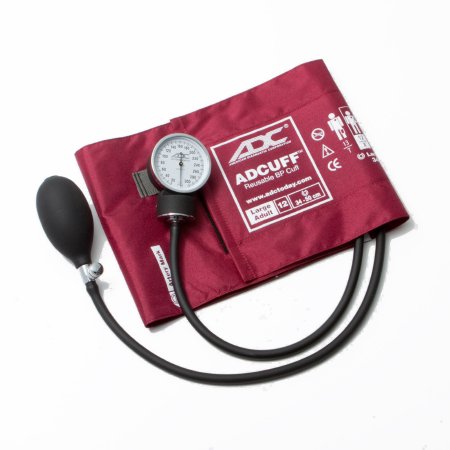 American Diagnostic Corp Aneroid Sphygmomanometer Unit Prosphyg™760 Series Large Adult Nylon 34 - 50 cm Pocket Aneroid - Each - 760-12XBD-EA