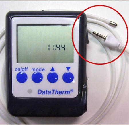 R.G. Medical Diagnostics Temperature Probe DataTherm® II 3.25 Foot Oral - Pack of 5 - 58000D5-PK