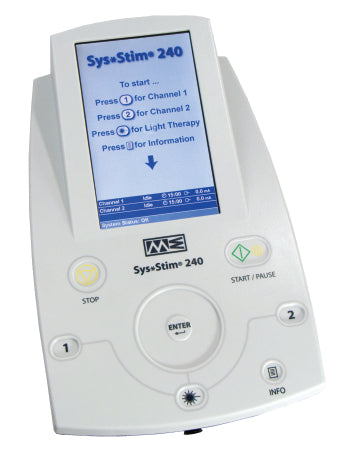 Kerma Medical Products Neuromuscular Stimulator Sys*Stim® 240 2-Channel - Each - 44040ME240-EA