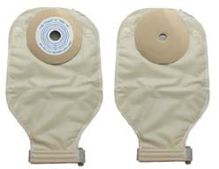 Nu-Hope Laboratories Post-Op Ostomy Pouch Nu-Flex™ Nu-Comfort™ Two-Piece System 11 Inch Length Drainable Convex, Pre-Cut - Box of 10 - 40-7808-C-BX