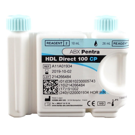Horiba General Chemistry Reagent Cardiac / Lipids High-Density Lipoprotein (HDL) Cholesterol - Each - 1220001934-EA