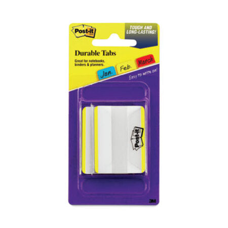 Post-it® Tabs Lined Tabs, 1/5-Cut, Yellow, 2" Wide, 50/Pack - Pack of 1 - MMM-686F50YW-PK