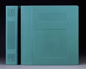 First Healthcare Products Binder Titan 3 Ring Mulberry 250 Sheets Side Opening - Each - M90350R3-EA