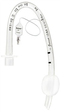Flexicare Cuffed Endotracheal Tube Flexicare® VentiSeal Curved 10.0 mm Adult Murphy Eye - Box of 10 - 038-971-100MU-BX