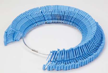 Health Care Logistics Padlock Seal Health Care Logistics Numbered Blue Plastic 1-1/2 W X 1-7/8 H Inch - Pack of 100 - 7906-PK