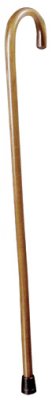Graham-Field Round Handle Cane Lumex® Wood 36 Inch Height Walnut - Box of 6 - 5180A-BX