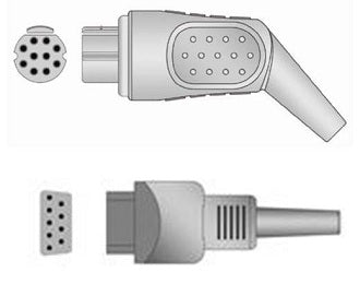 Sage Services Group SpO2 Extension Cable Sage Services 10-Pin Connector Monitor Side, 9-Pin Connector Sensor Side, 2.2m - Each - E05-22M-EA