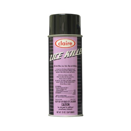 RJ Schinner Co Claire® Lice Treatment for Durable Goods Oil Based Aerosol Spray Liquid 16 oz. Can Unscented NonSterile - Case of 12 - CL006-CS