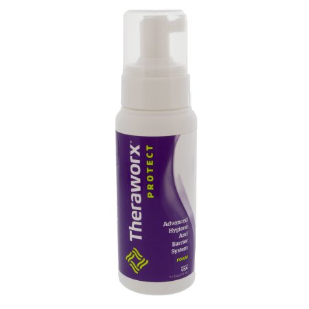 Avadim Rinse-Free Cleanser Theraworx® Protect Advanced Hygiene and Barrier System Foaming 7.1 oz. Pump Bottle Lavender Scent - Each - HXC-08Z-EA