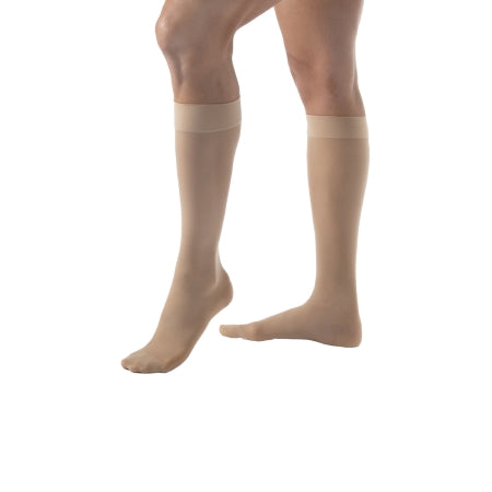 BSN Medical Compression Stocking JOBST® Ultrasheer Knee High X-Large Classic Black Closed Toe - Pair - 121476-PR
