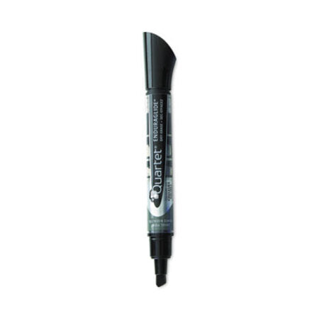 Quartet® EnduraGlide Dry Erase Marker, Broad Chisel Tip, Black, Dozen - DZ/1 - QRT-50012M-DZ