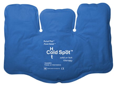Fabrication Enterprises Hot / Cold Pack Relief Pak® Cold n’ Hot® Sensaflex® Compress - Tri-Sectional General Purpose 8 X 16 Inch Fabric / Gel Reusable - Each - 11-1298-EA