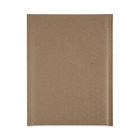 Universal® Natural Self-Seal Cushioned Mailer, #0, Barrier Bubble Air Cell Cushion, Self-Adhesive Closure, 6 x 10, Kraft, 200/Carton - CT/200 - UNV-62425-CT