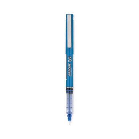 Pilot® Precise V5 Roller Ball Pen, Stick, Extra-Fine 0.5 mm, Blue Ink, Blue Barrel, Dozen - DZ/1 - PIL-35335-DZ