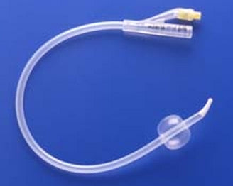 Teleflex LLC Foley Catheter Rusch® 2-Way Coude Tip 5 cc Balloon 24 Fr. Silicone - Box of 5 - 171305240-BX