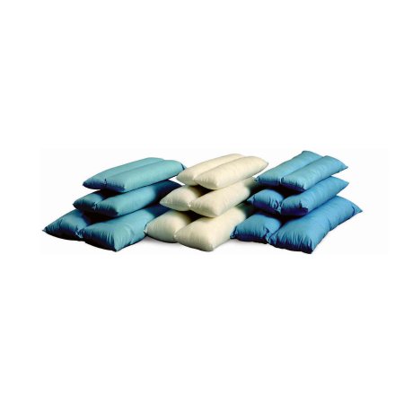 Medline Heel Positioning Pillow ProRest® 11 X 18 X 3-1/2 Inch Light Blue Reusable - Case of 2 - MDT823300M-CS