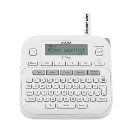 Brother P-Touch® P-Touch PT-D220 Label Maker, 2 Lines, 3.9 x 9.3 x 10.2 - Each - BRT-PTD220-EA