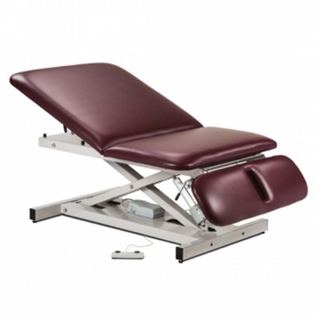 Clinton Industries Bariatric Treatment Table with Drop Section Extra Wide Power Height - Each - 84430-40-3DT-EA