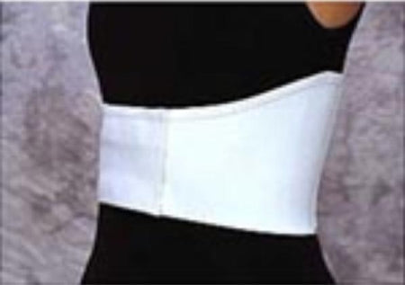 Scott Specialties Rib Belt One Size Fits Most Hook and Loop Closure 29 to 45 Inch Rib Cage Circumference 6 Inch Height Adult - Each - 0121 WHI UN-EA