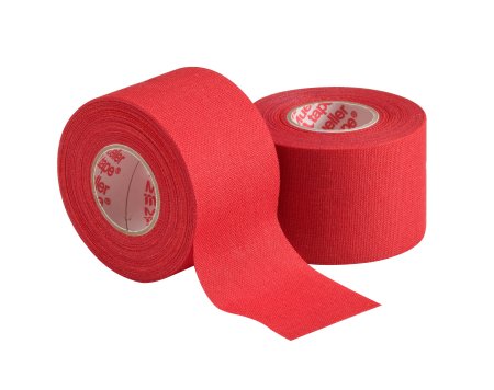 Mueller Sports Medicine Athletic Tape Mueller® Mtape Scarlet 1-1/2 Inch X 10 Yard Cotton / Zinc Oxide NonSterile - Case of 32 - 130822-CS
