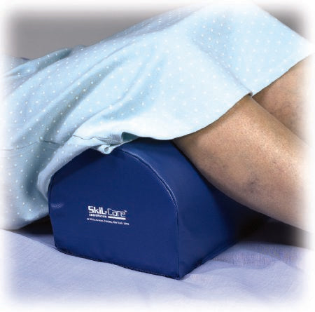 Skil-Care Bariatric Semi-Round Knee Bolster Skil-Care™ Half Round 26 W X 8 D X 7 H Inch Foam Freestanding - Each - 555046-EA