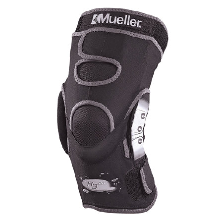 Mueller Sports Medicine Knee Brace Hg80® Small Pull-On / Hook and Loop Strap 12 to 14 Inch Knee Circumference Left or Right Knee - Each - 54011-EA