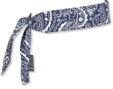 Ergodyne Cooling Bandana Chill-Its® Navy Western One Size Fits Most - Each - 12306-EA