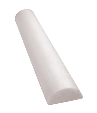 Fabrication Enterprises CanDo® Full Skin Half-Round Therapy Foam Roller White Polyethylene Foam 6 X 36 Inch - Each - 30-2340-EA
