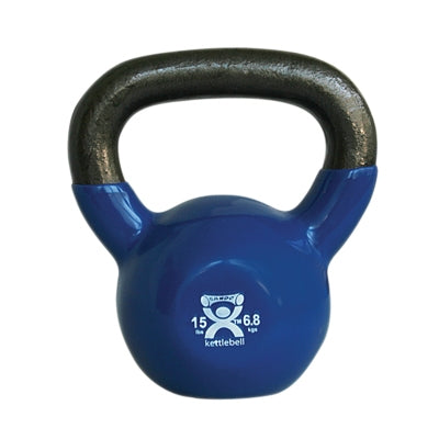 Fabrication Enterprises Kettlebell CanDo® 15 lbs. - Each - 10-3194-EA