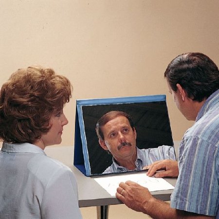 Patterson Medical Supply Speech-Teach Portable Mirror - Each - 3463-EA