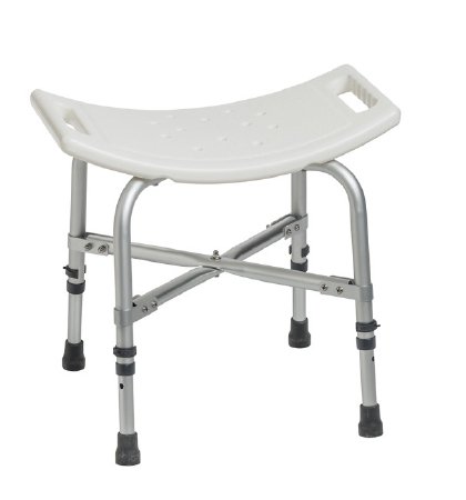 Drive Medical Bath Bench drive™ Without Arms Aluminum Frame Without Backrest 500 lbs. Weight Capacity - Each - 12022KD-1-EA