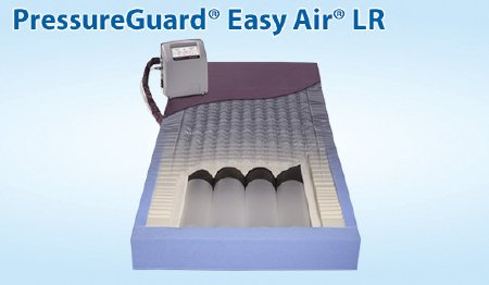 Span America Mattress Coverlet PressureGuard® Easy Air™ LR 35 X 75 Inch Fluid-Proof / Bacteriostatic Fabric For PressureGuard® Easy Air® LR Mattresses - Each - CLT-L7535LR-EA