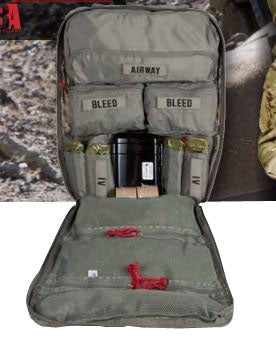North American Rescue NAR-4 Aid Bag Black - Each - 80-0177-EA