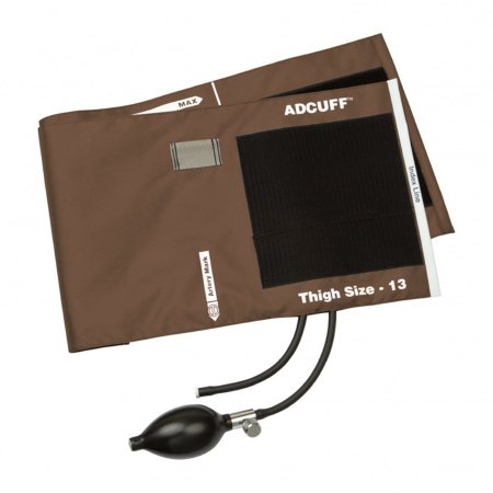 American Diagnostic Corp Reusable Blood Pressure Cuff and Bulb Adcuff™ 40 to 66 cm Leg Nylon Cuff Thigh Cuff - Each - 865-13TBR-EA
